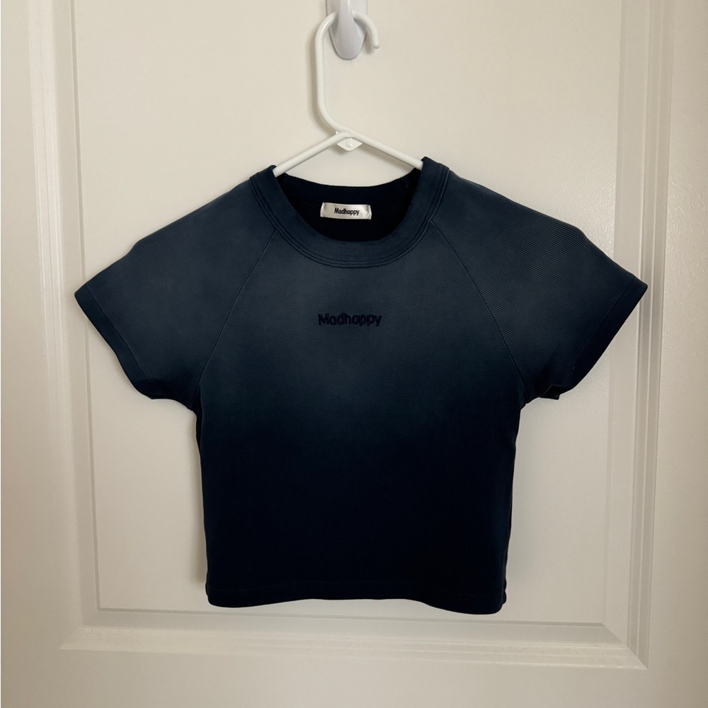 MADHAPPY CLASSIC RIBBED BABY TEE